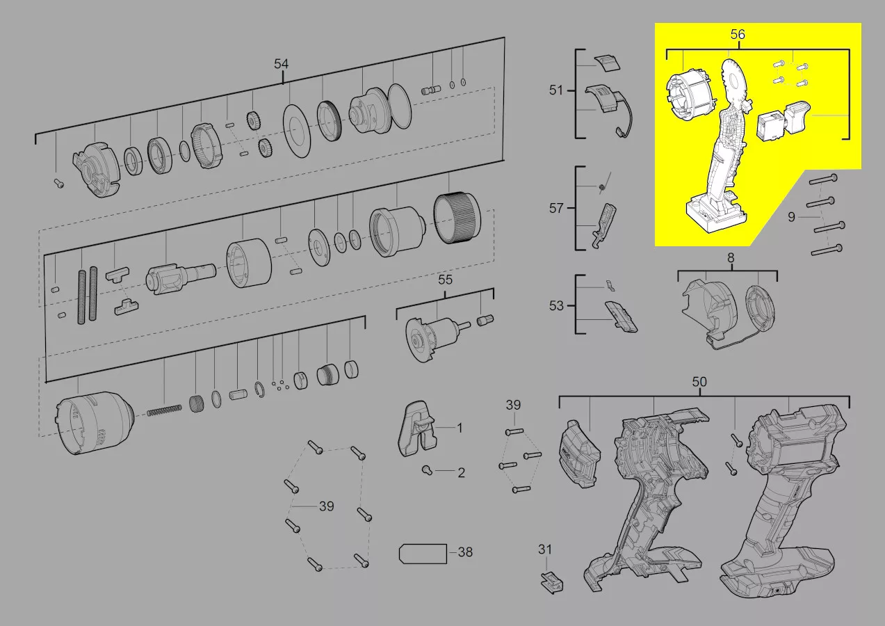 Module électronique réf. 4931454190 AEG